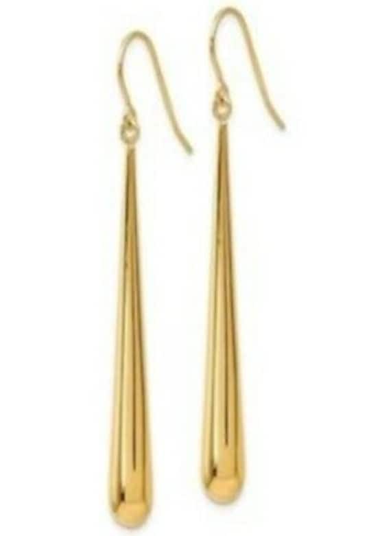 Anniversary Gift-14k Gold Womens Dangle & Drop Ear