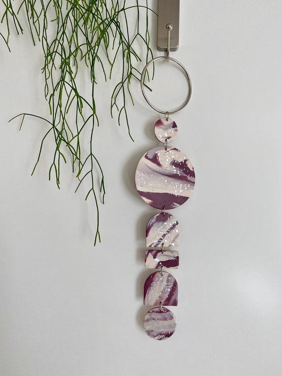 Wall Hanging/ Polymer Clay/ Home Decor/ Handmade and Etsy