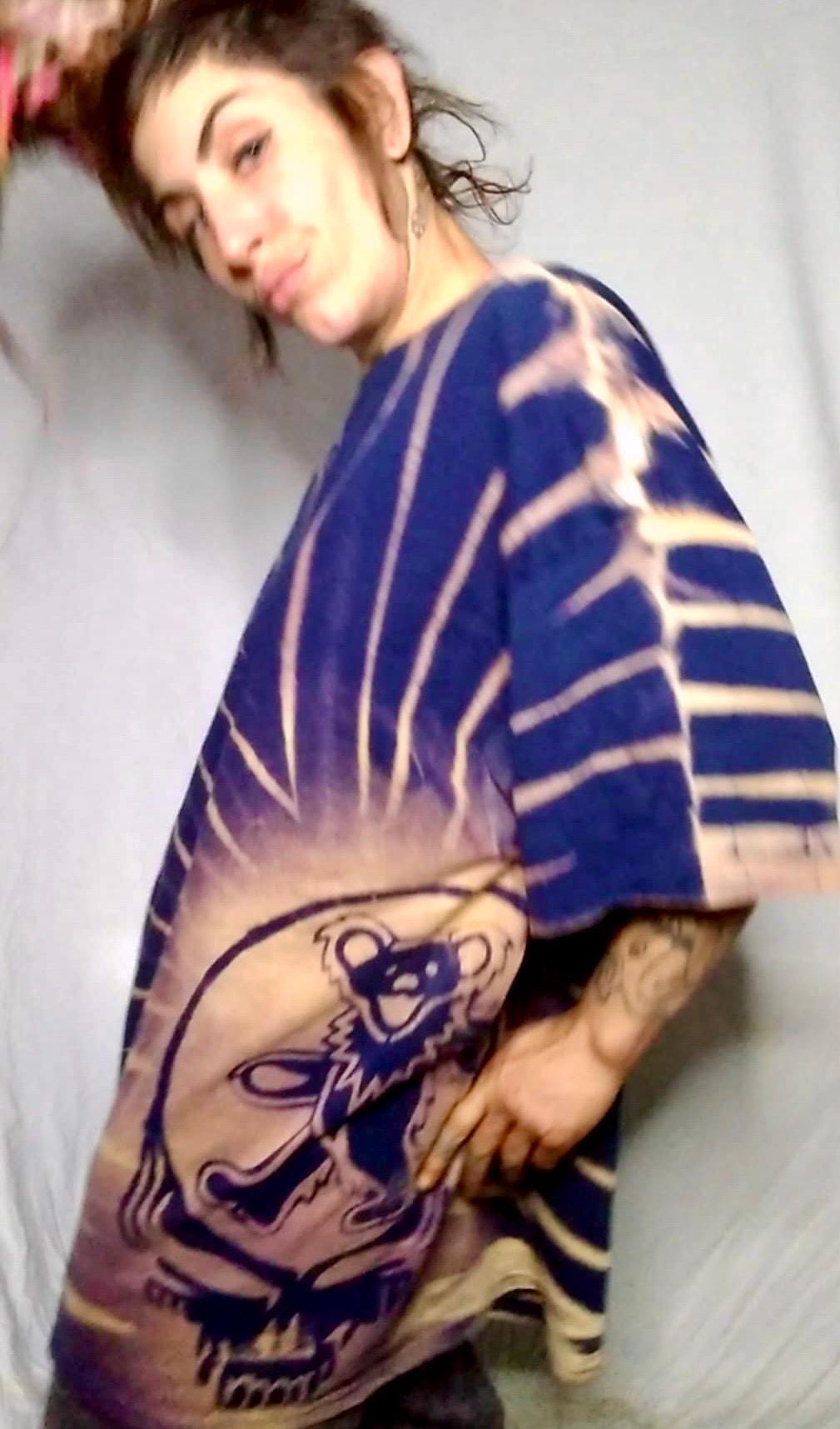 Lejía teñida camisa - Etsy México, image size:1009x1716