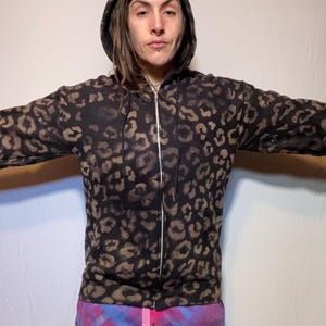 オーダーメイド！ジップアップパーカー、神聖幾何学模様の服、フラワーオブライフスウェットシャツ、フェスティバル衣装、カスタム、快適なフリース、長袖シャツ
