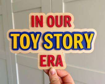 Von Toy Story inspiriert | Holzschild | Kinderzimmer Dekor