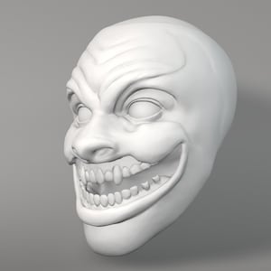 The Fiend Bray Wyatt Marionette Head STL File - Digital File For 3D Printing | DIY Marionette For Professional Acts | Unique Decoration