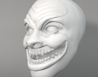 The Fiend Bray Wyatt Marionette Head STL File - Digital File For 3D Printing | DIY Marionette For Professional Acts | Unique Decoration