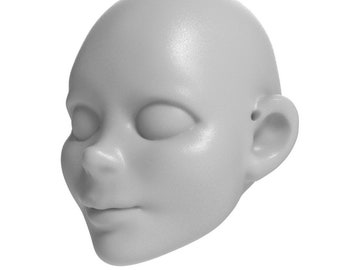 Boy Marionette Head STL File - Digital File For 3D Printing | Build Your Own Marionette For Professional Acts | Unique Home Decoration