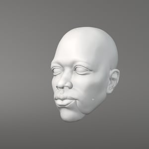 Jimmy Hendrix Marionette Head STL File - Digital File For 3D Printing | Build Your Own Marionette For Professional Acts | Unique Decoration