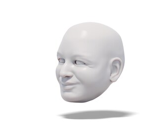 Kind Man Marionette Head STL File - Digital File For 3D Printing | DIY Marionette For Professional Acts | Unique Home Decoration