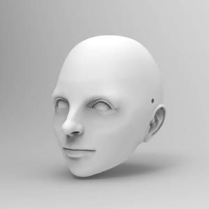 Liza Minnelli Marionette Head STL File - Digital File For 3D Printing | Build Your Own Marionette For Professional Acts | Unique Decoration