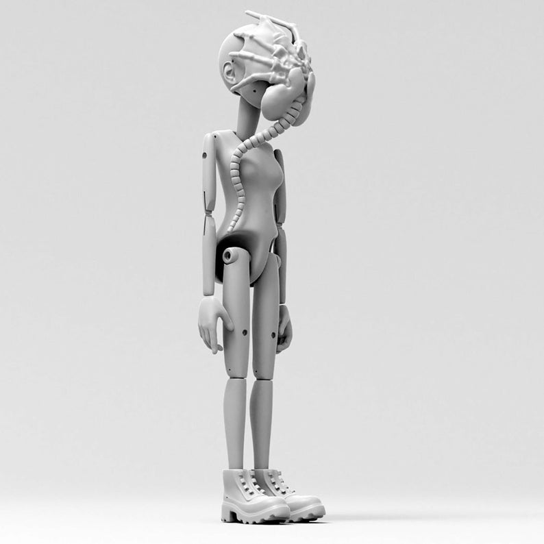Sigourney Weaver STL File Digital File for 3D Printing DIY