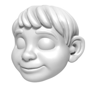 Coco Marionette Head STL File - Digital File For 3D Printing | Build Your Own Marionette For Professional Acts | Unique Decoration