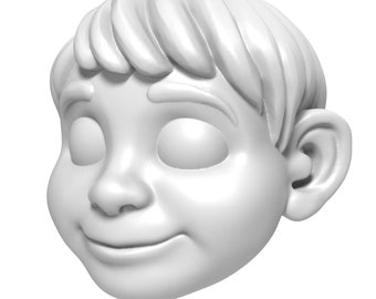 Coco Marionette Head STL File - Digital File For 3D Printing | Build Your Own Marionette For Professional Acts | Unique Decoration