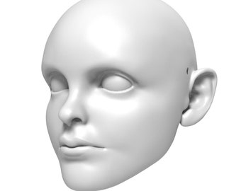 13 Years Old Boy Marionette Head STL File - Digital File For 3D Printing | DIY Marionette For Professional Acts | Unique Home Decoration