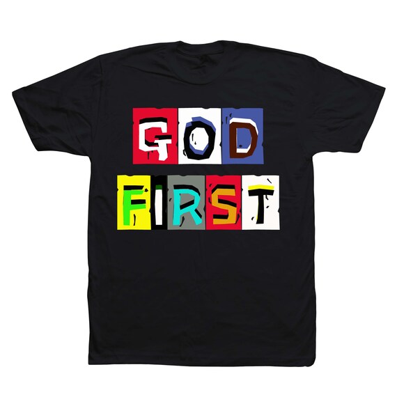 God First T-shirt Design, Christian T-Shirt Design, Faith-Based PNG, Inspirational Shirt Design, Christian Digital Download, Religious PNG