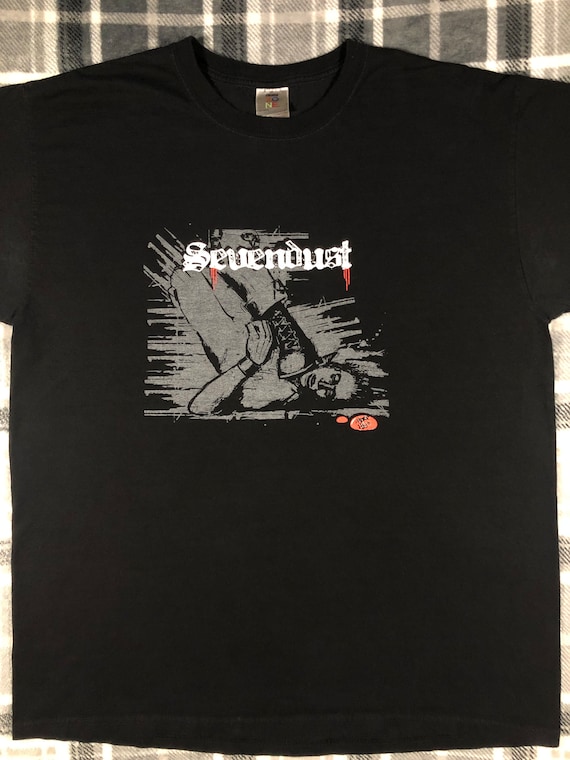Sevendust - Vintage - Metal Hard Rock Band T Shir… - image 2