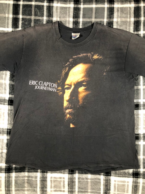 Eric Clapton Vintage 90s Journeyman Rock Band Concert Tour Single 