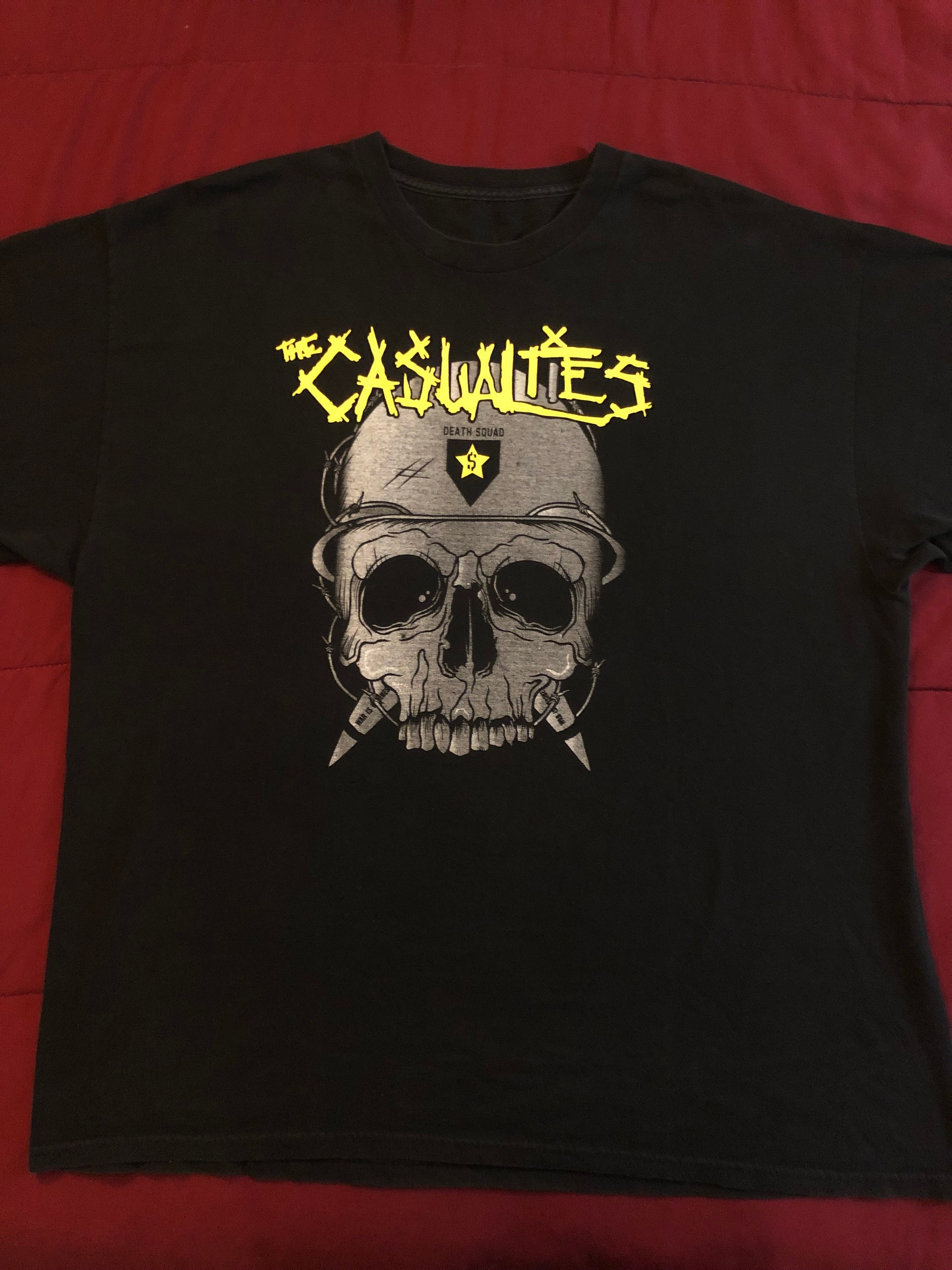 The Casualties Hardcore Punk Rock Band T Shirt - Etsy