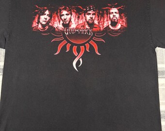 Godsmack - Vintage - US Tour 2002 - Metal Hard Rock Band T Shirt