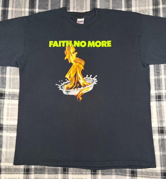 Faith No More - Vintage - The Real Thing - Alternative Metal Hard Rock Band T Shirt - Size XL