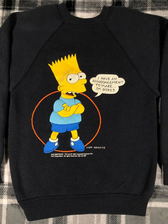 Vintage 90s - Bart Simpson - Cartoon Character TV… - image 3