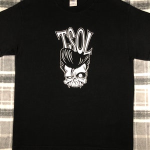TSOL - Vintage - True Sounds Of Liberty - Punk Rock Band T Shirt - Size L