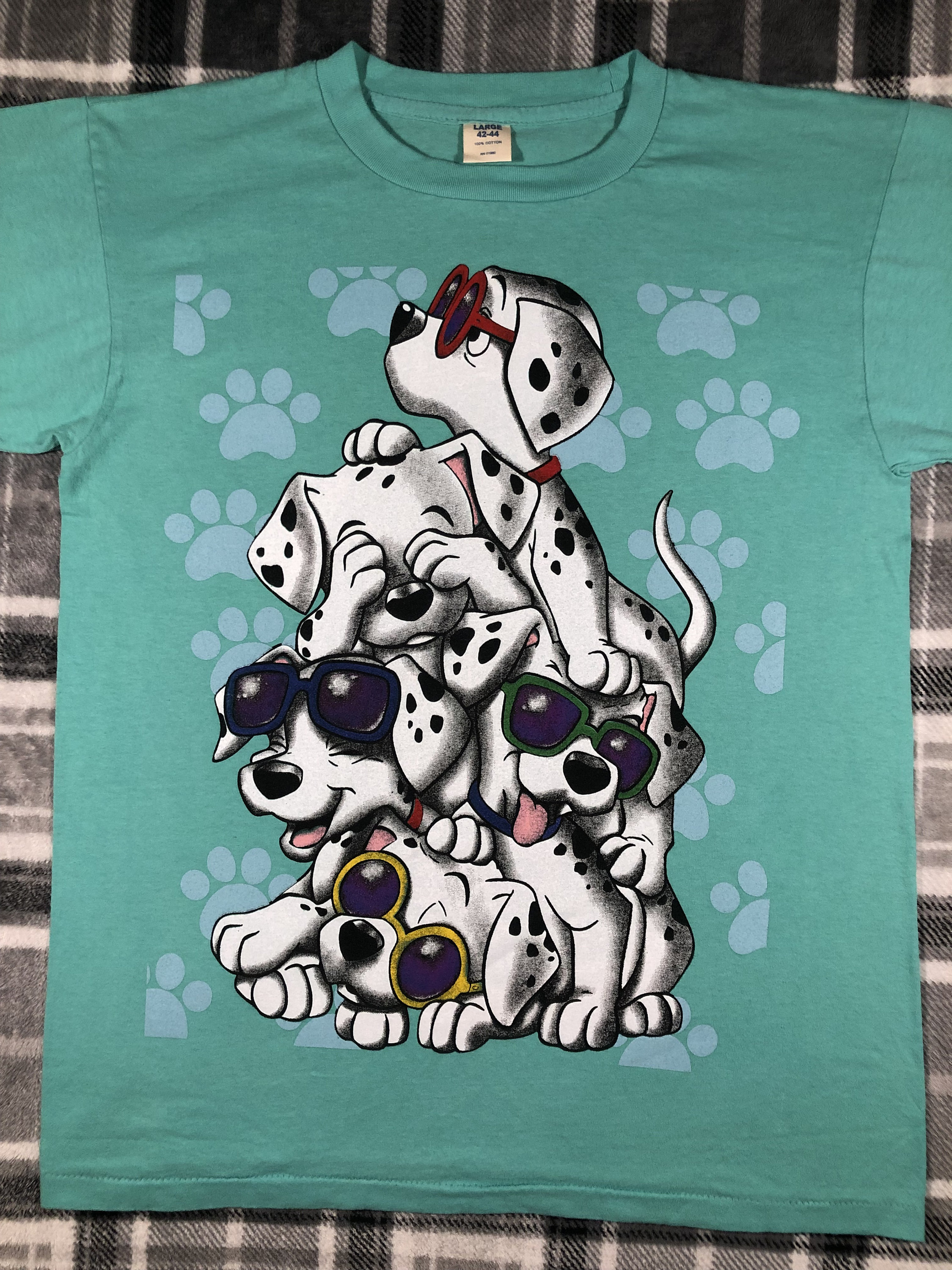 とっておきし新春福袋 Vintage 90s Movie Disney Walt Classic - Dalmatians 101 - トップス