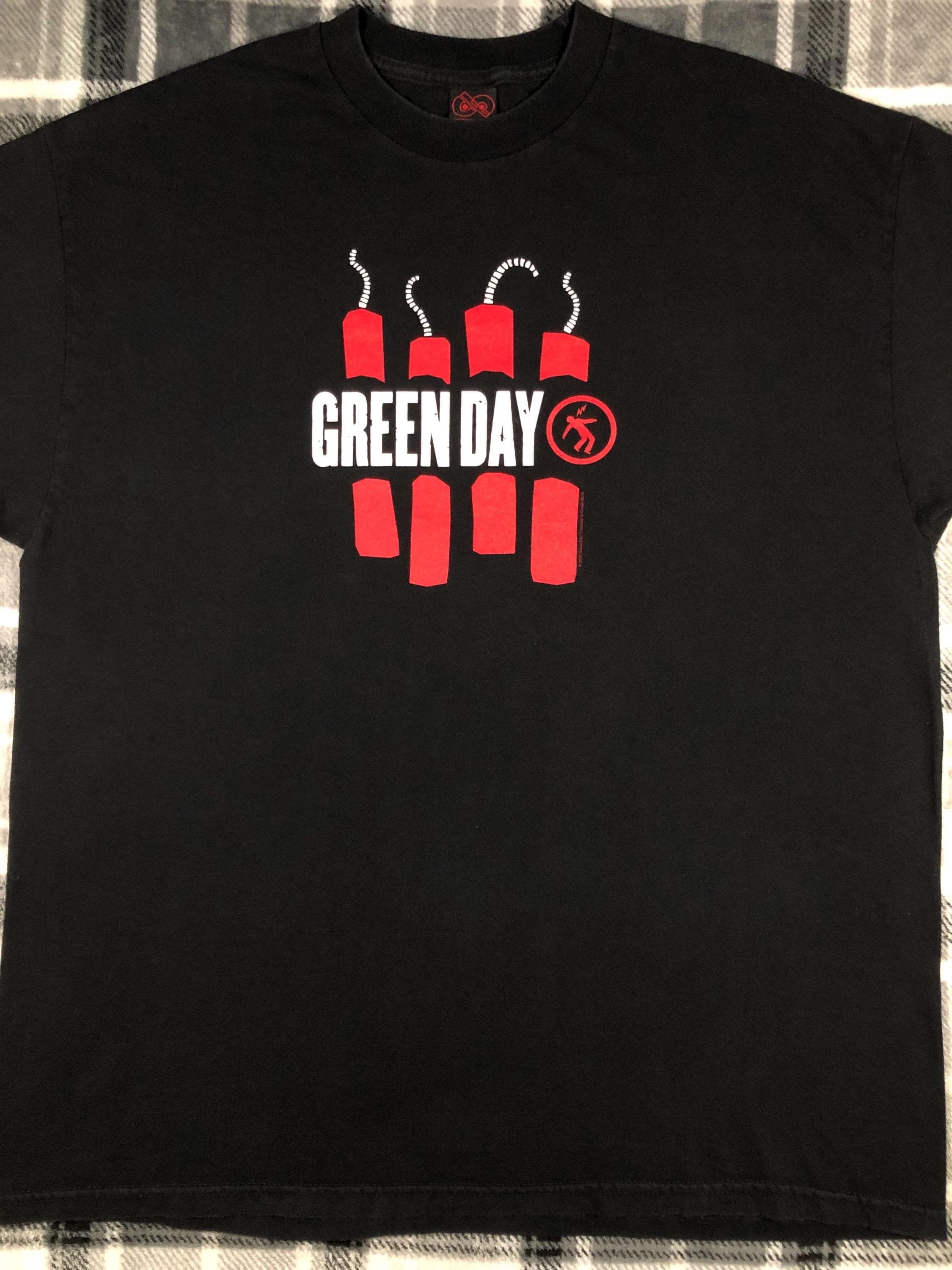 Green Day - Vintage - American Idiot 2005 - Punk Rock Band T Shirt