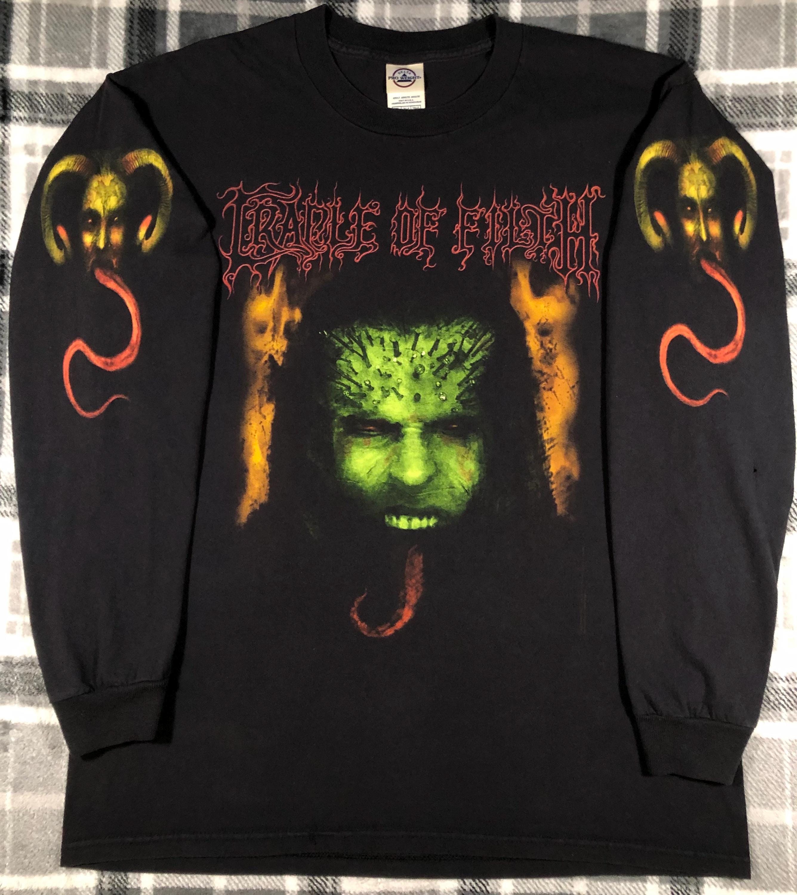 90s Cradle of Filth Longsleeve - Etsy