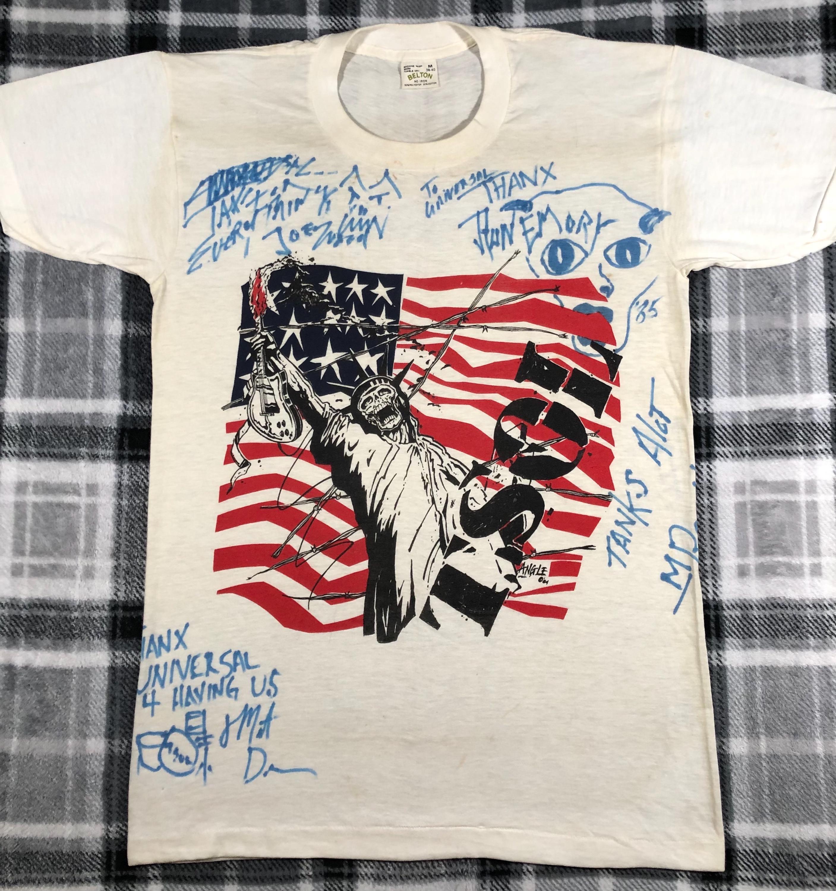 TSOL - Vintage 80s - True Sounds of Liberty - Signed Autographed 