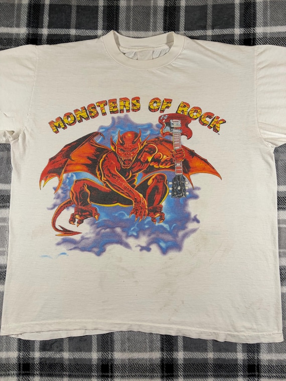 Vintage 90s - Monsters of Rock - AC/DC - Metallica - Motley Crue