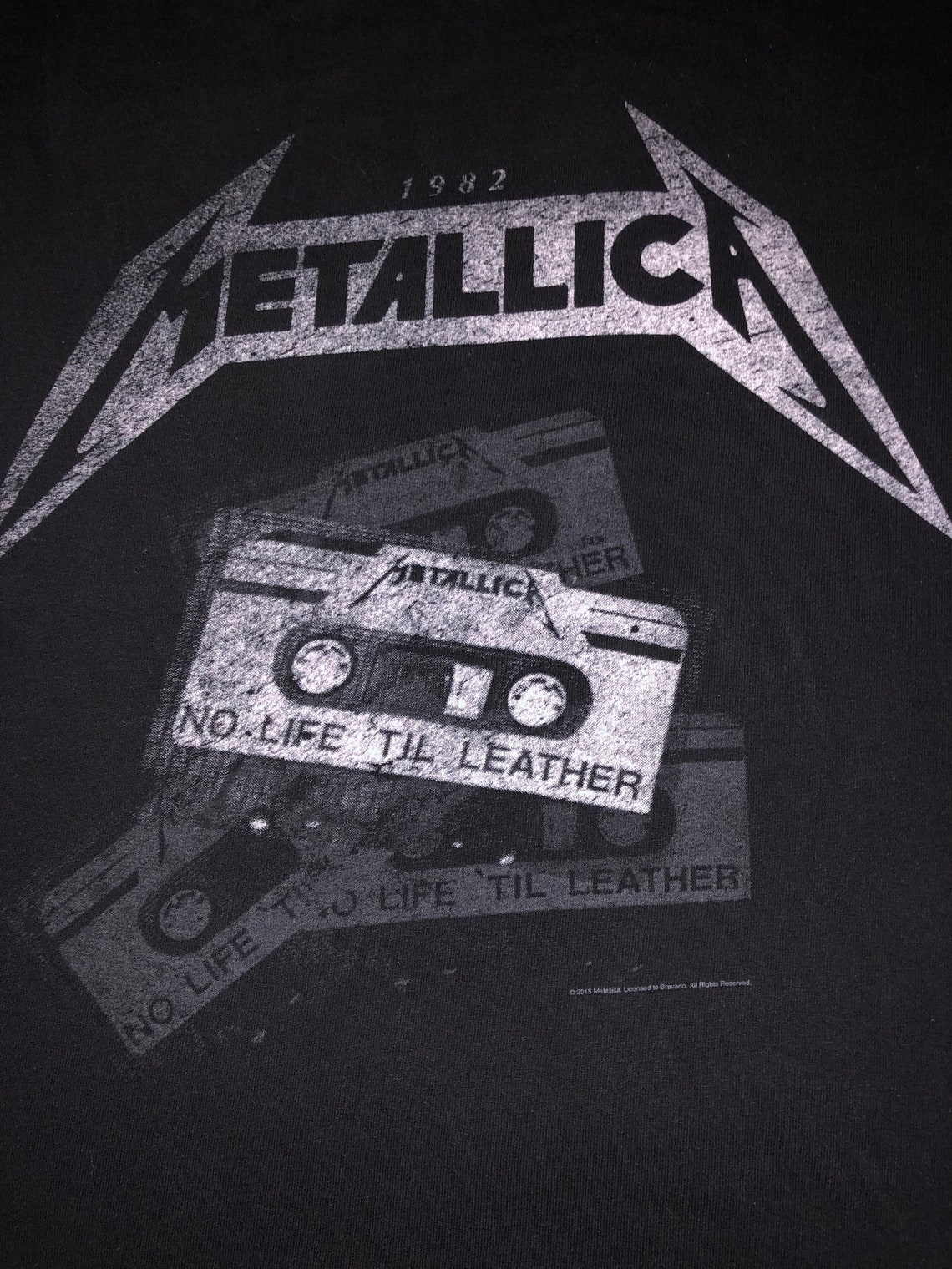 Metallica No Life Till Leather Classic Metal Rock Band T | Etsy