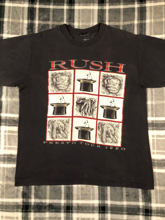 Rush - Vintage 90s - Presto Tour 1990 - Classic Ro