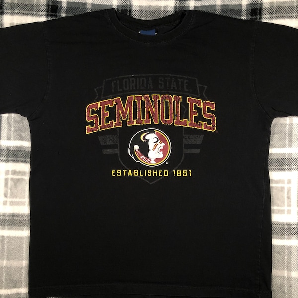 Vintage - Seminoles - Florida State University FSU - College Football Sports Team T Shirt