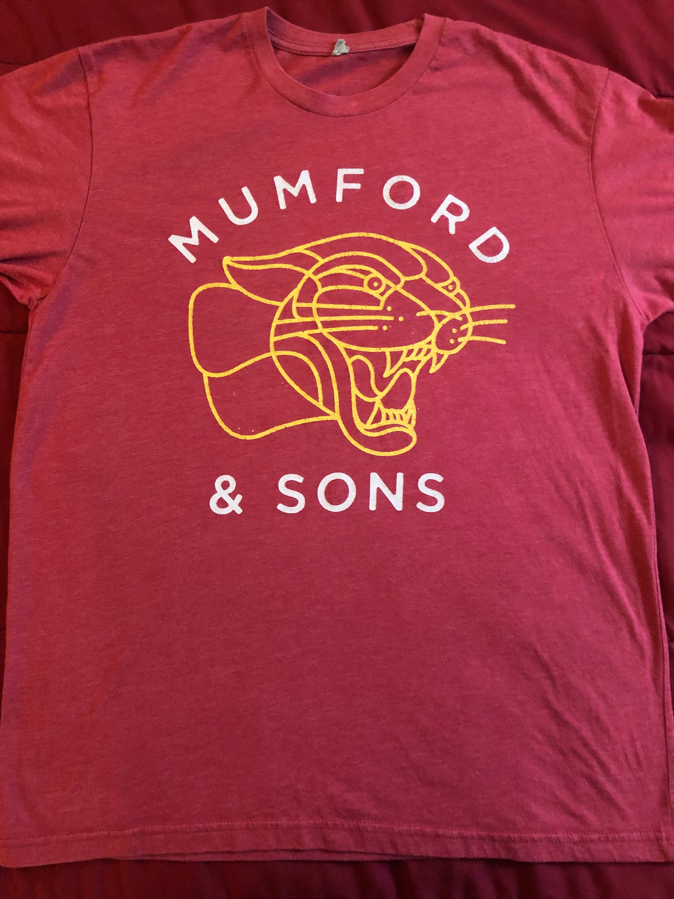 Mumford and Sons Indie Rock Band Concert Tour T Shirt - Etsy