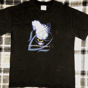 希少 2003 a perfect circle ナメクジ Tシャツ バンド A Perfect Circle - Vintage 2000 - Alternative Hard Rock Band T