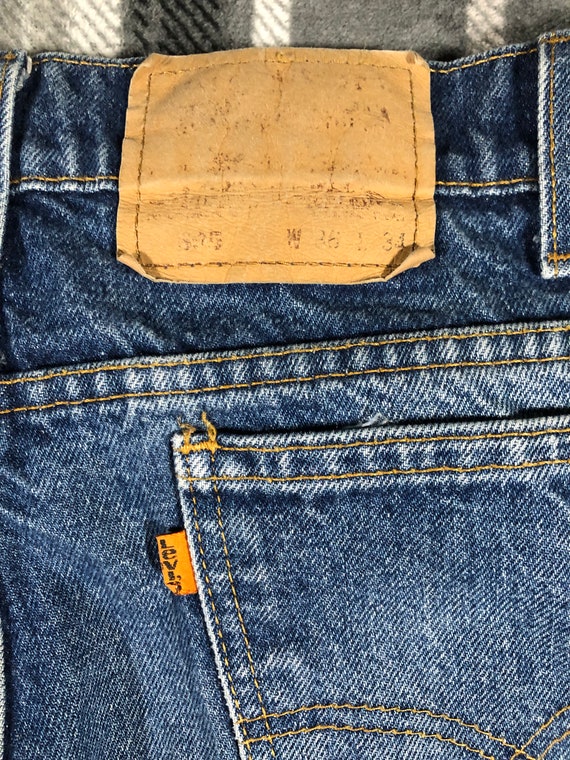 Vintage 80s - Levi’s Blue Denim Jeans - Classic M… - image 3