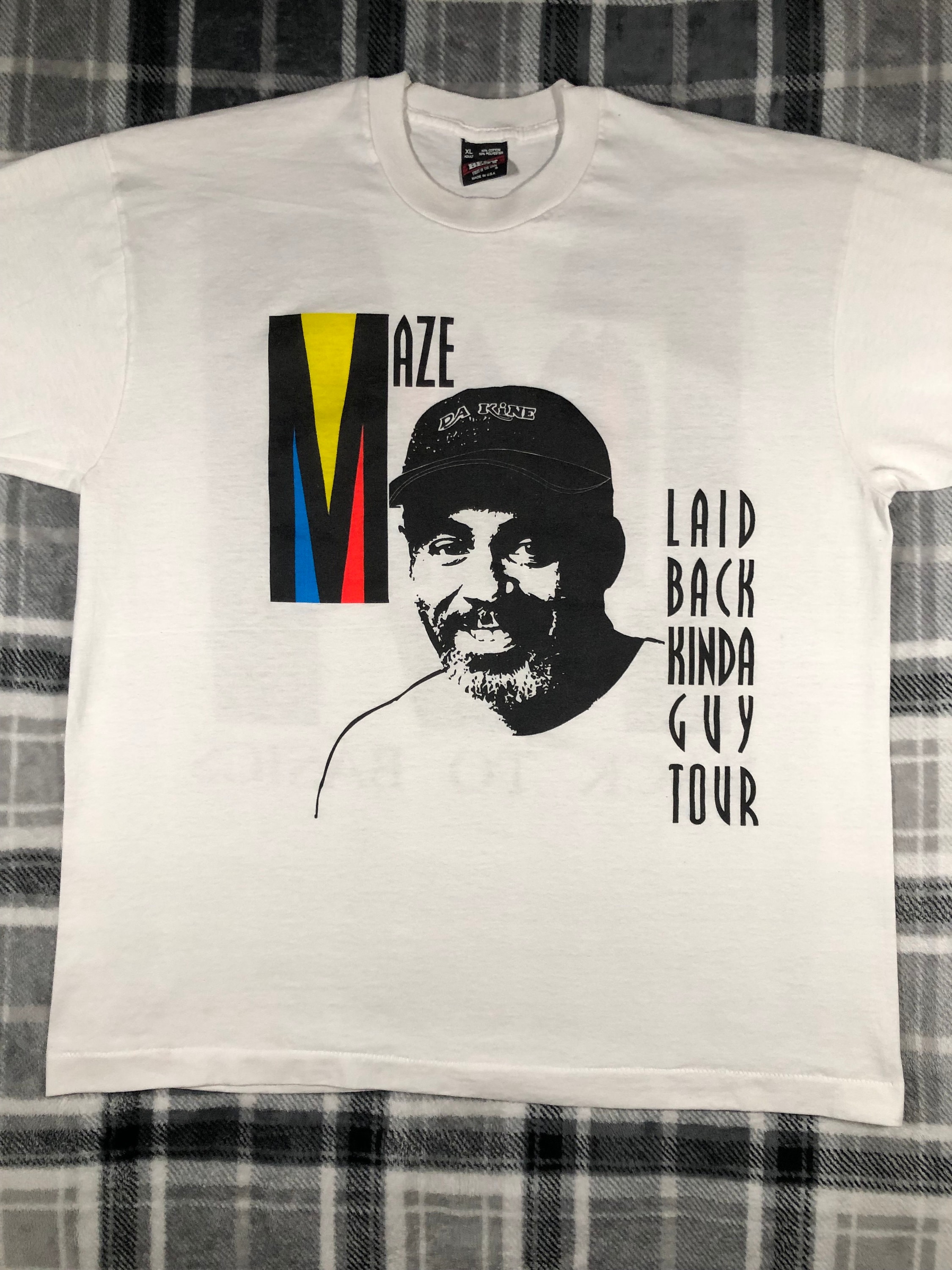 Maze Vintage 90s Frankie Beverly Vintage Laid Back Kinda - Etsy