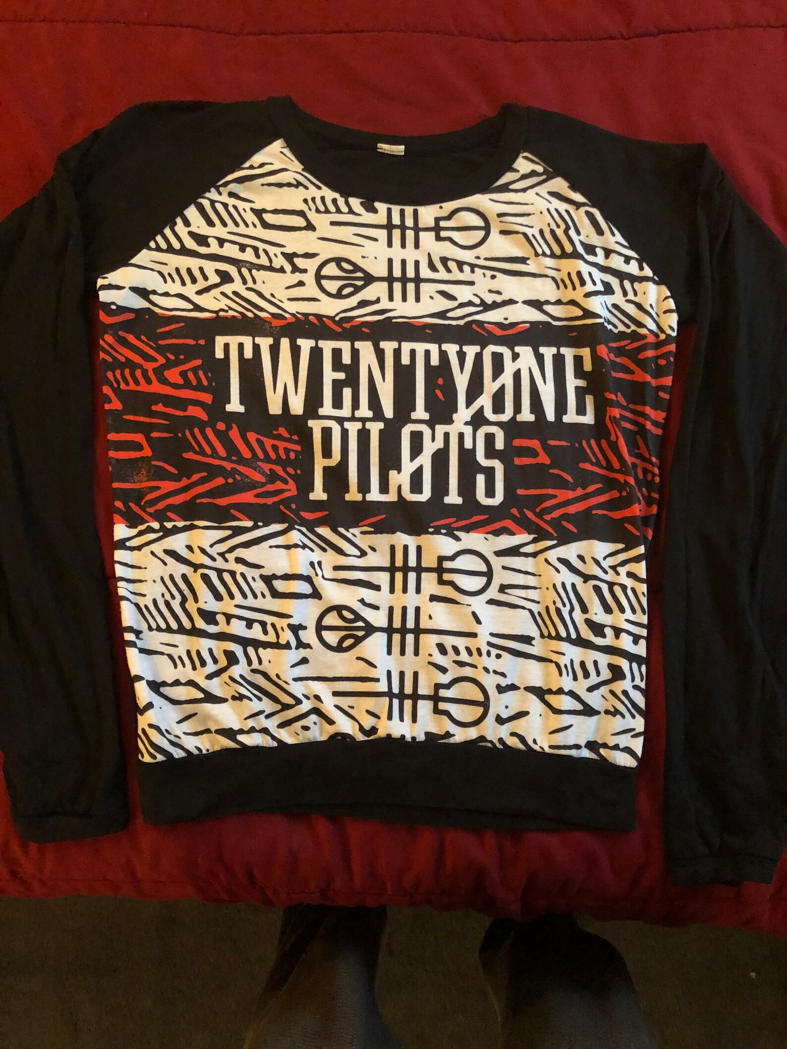 twenty one pilots emblem long sleeve