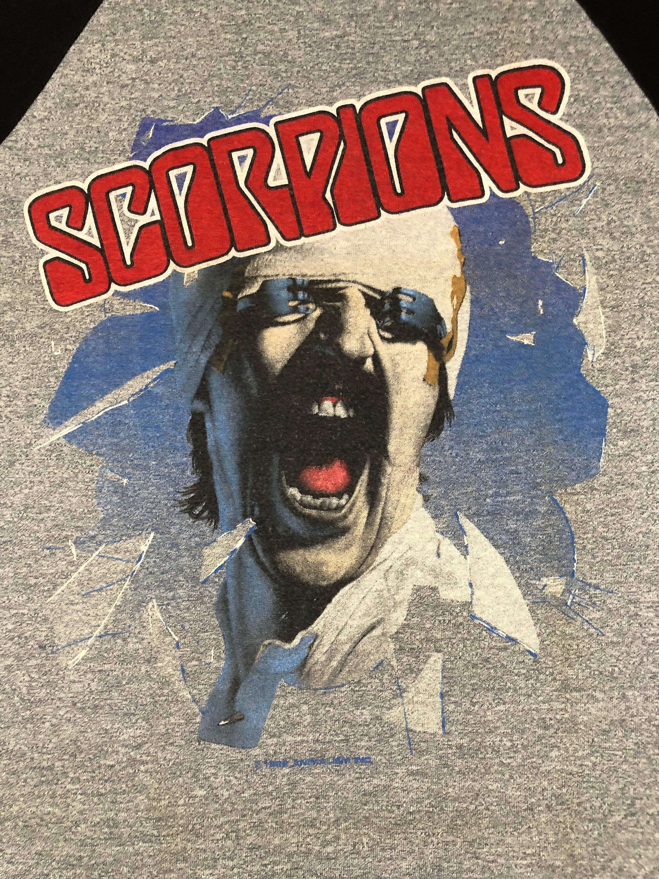 Scorpions - Vintage 80s - Blackout Tour 1982 - Hard Rock