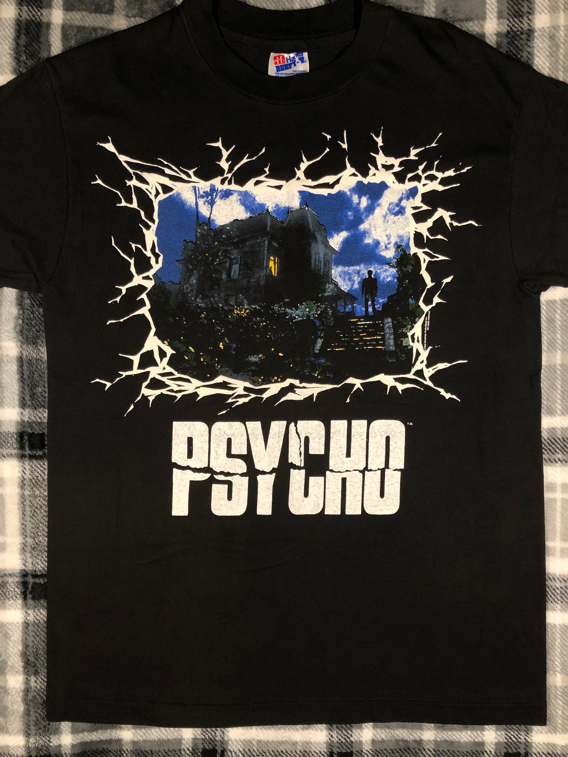 Psycho Vintage 90s Classic Alfred Hitchcock Horror Scary Movie 