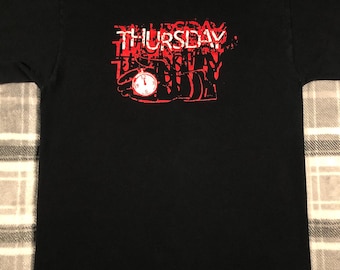 Vintage THURSDAY Band Tee / Post Hardcore / Y2k / Screamo - Etsy
