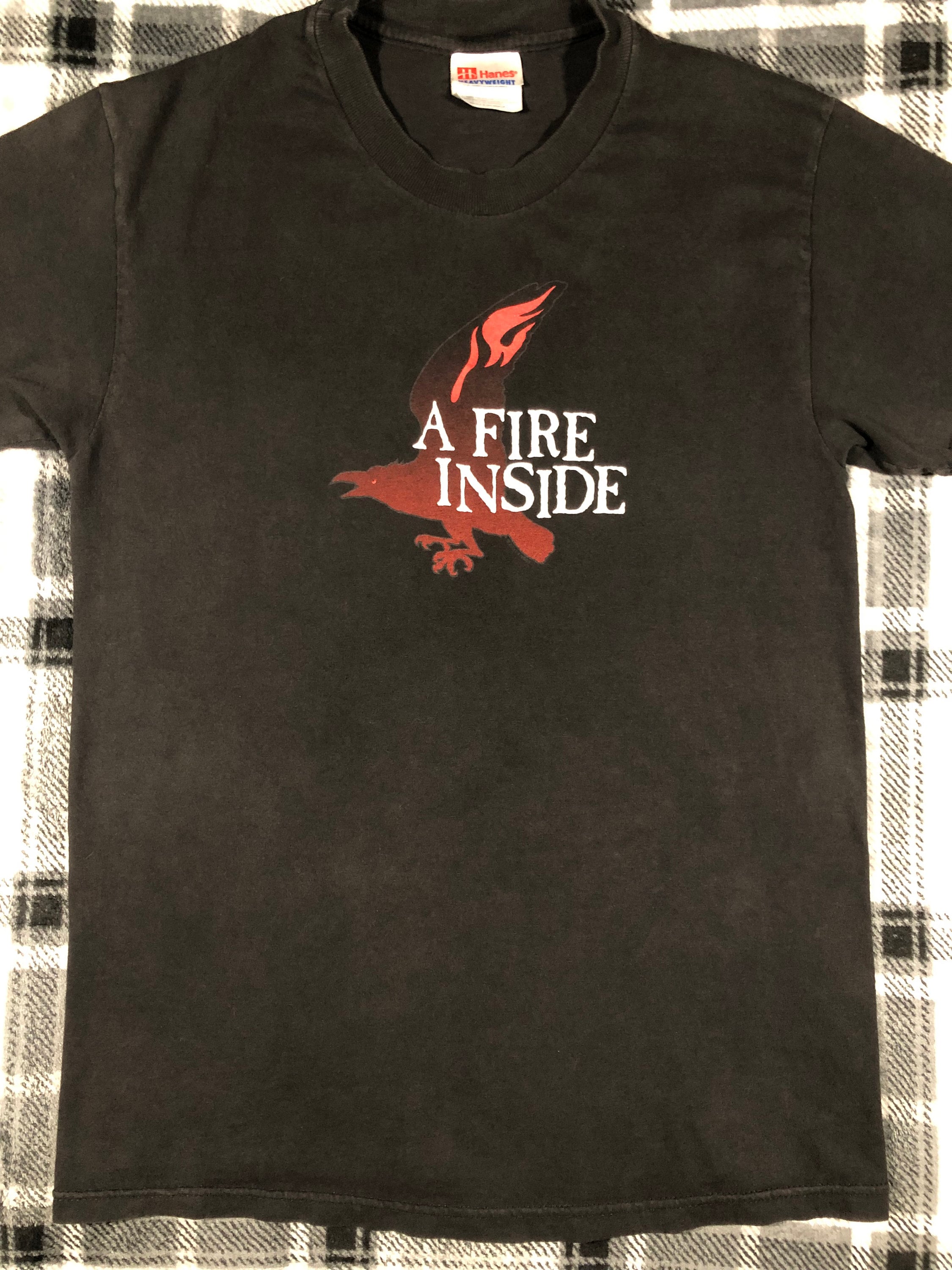 afi a fire inside カーキ Tシャツ