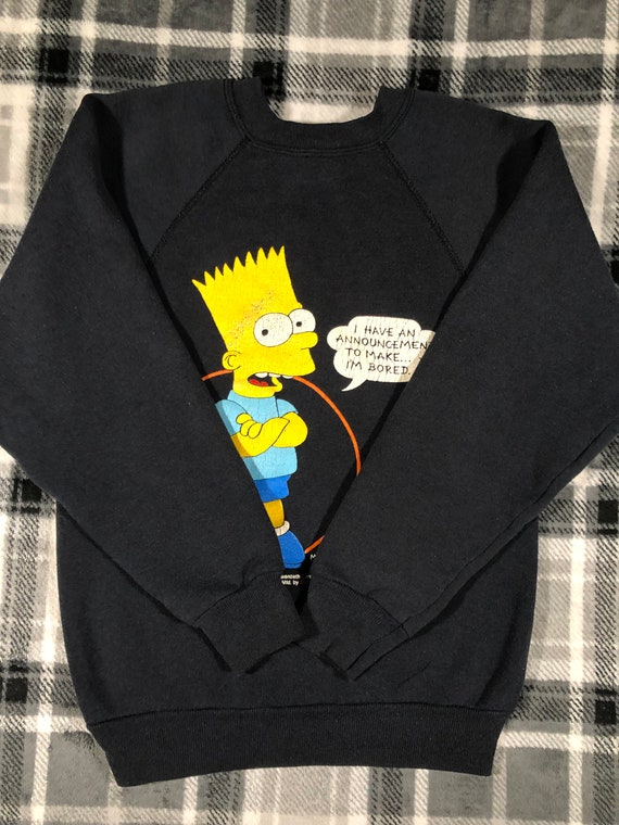 Vintage 90s - Bart Simpson - Cartoon Character TV… - image 2