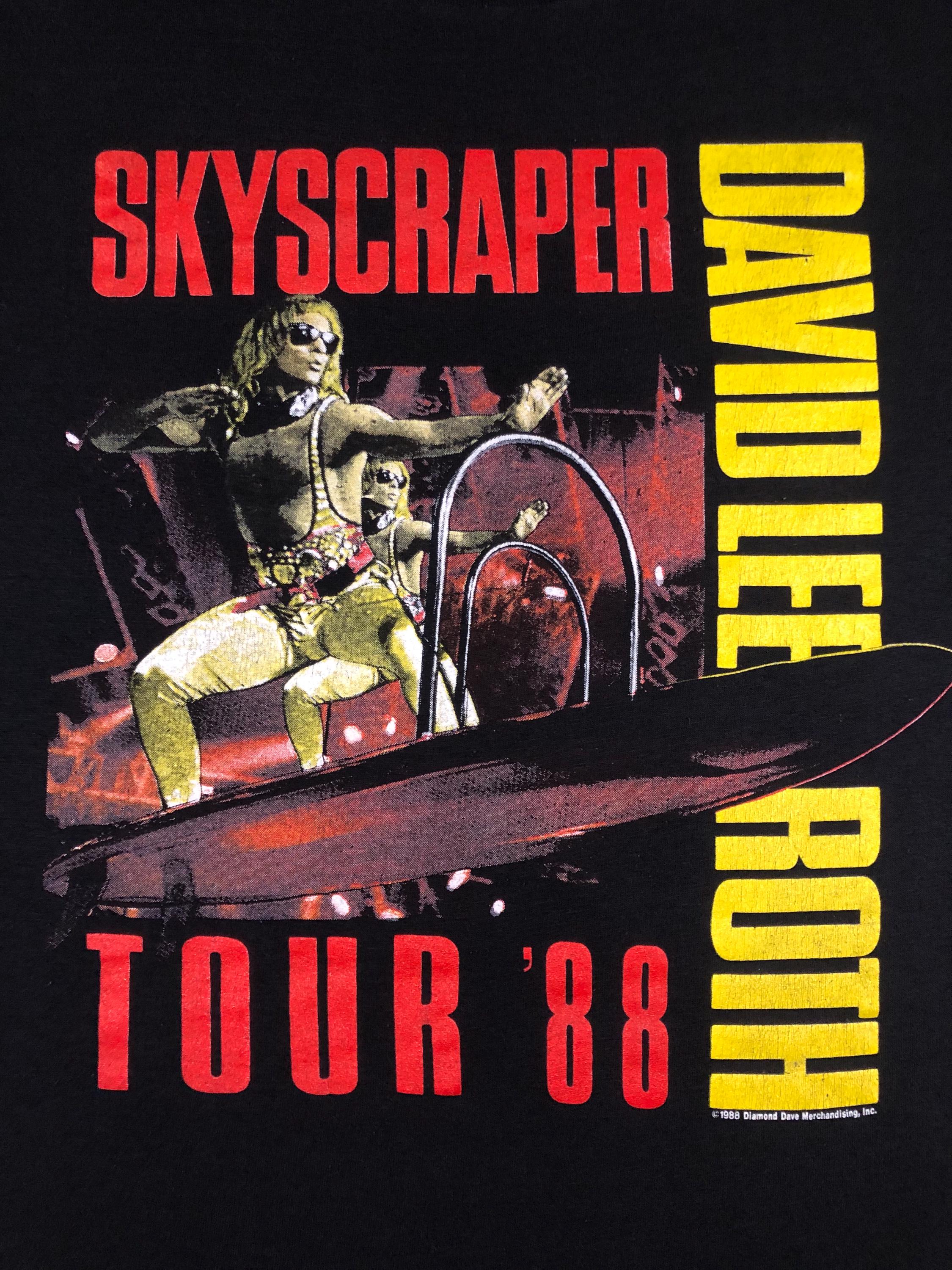David Lee Roth - Vintage 80s - Skyscraper Tour 1988 - Hard Rock