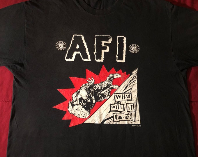 AFI Vintage 90s Fishbowl Very Proud of Ya 1996 Hardcore Punk Rock Band