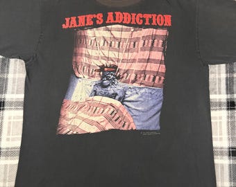 Jane’s Addiction - Vintage 90s - Article 1  - Alternative Rock Band Single Stitch T Shirt - Size XL