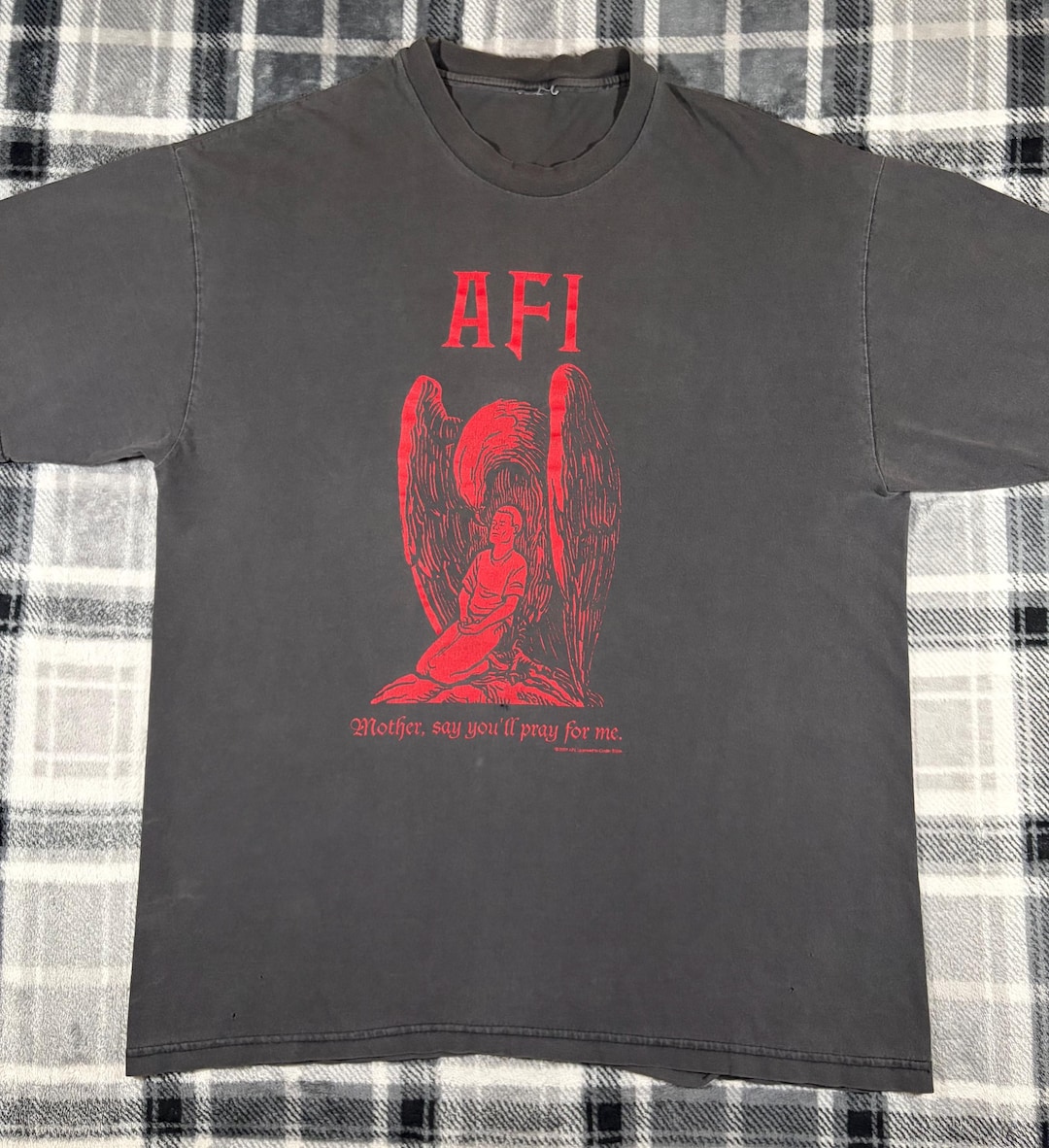 AFI - Vintage - A Fire Inside - 3 1/2 - Hardcore Punk Rock Band T Shirt ...
