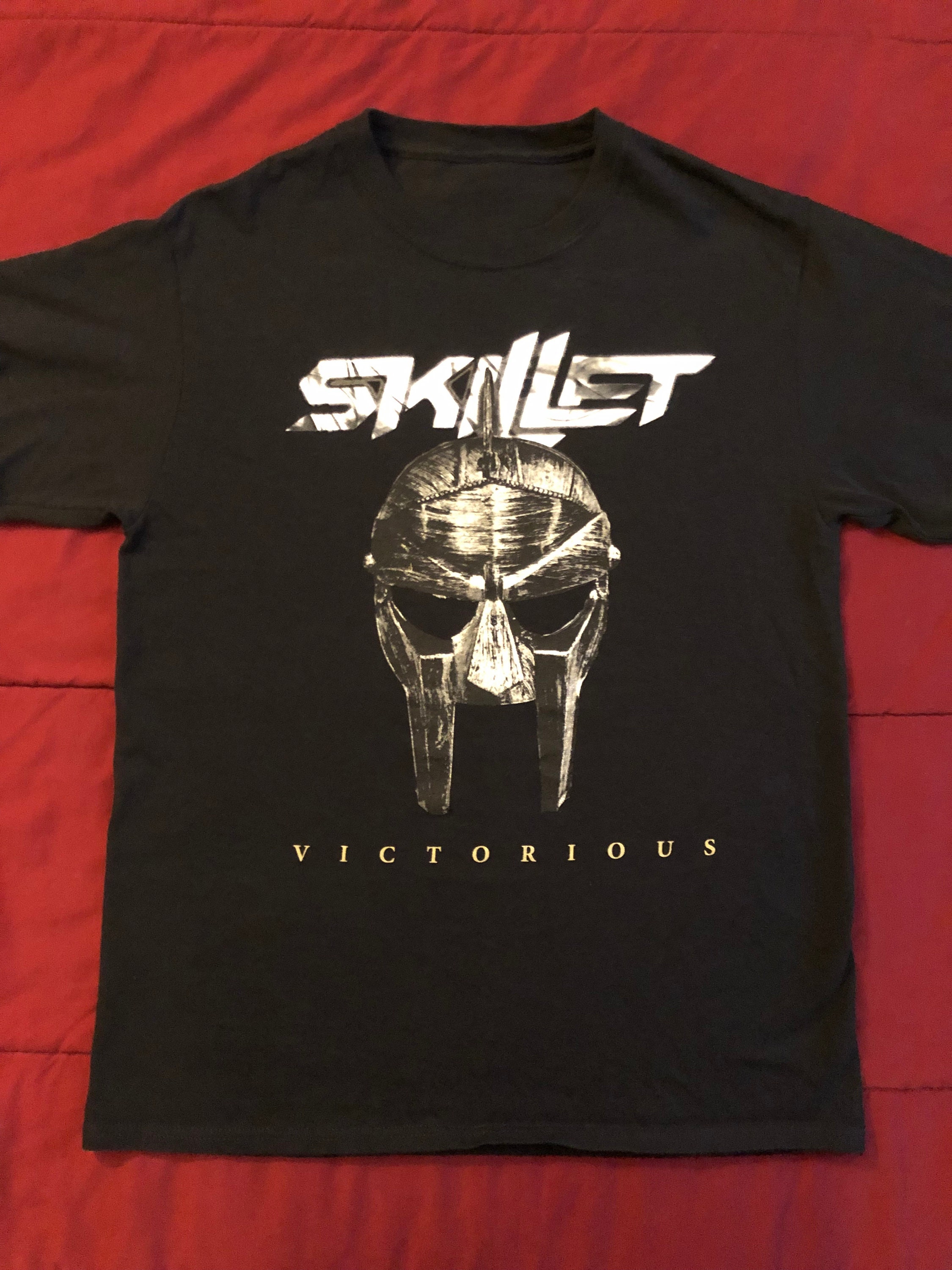 Skillet - Victorious - Christian Hard Rock Band Concert Tour T Shirt