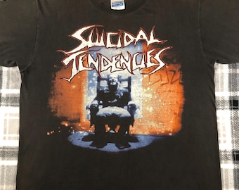 SUICIDAL TENDENCIES 90s ビンテージ USA製タンクトップ SUICIDAL TENDENCIES 90s ビンテージ USA製タンクトップ