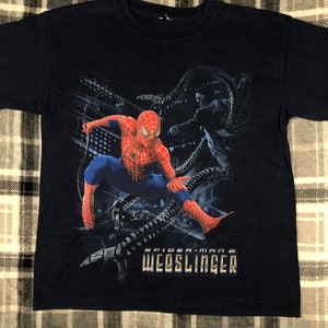 Spider-Man 2 - Vintage Y2K - Webslinger - Marvel Action Movie T