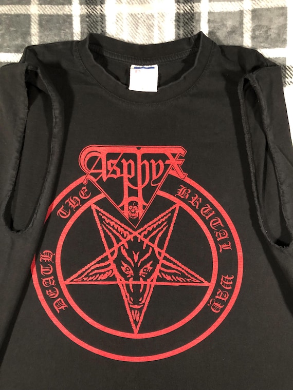Asphyx - Vintage - Death Metal Band T Shirt - Size L - Etsy