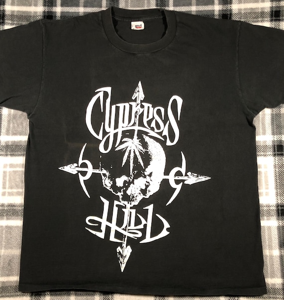 Cypress Hill - Vintage 90s - Rap Rock Hip Hop Band Single Stitch T